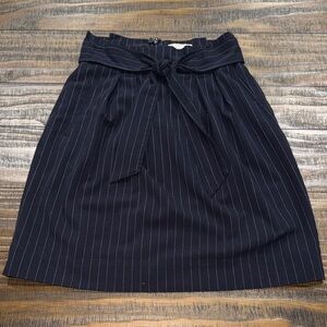H&M Pinstripe Pencil Skirt